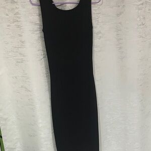 Elegant Black Sleeveless Dress